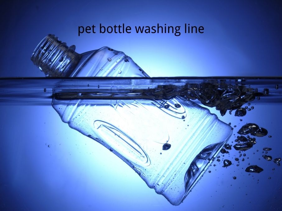 Ligne de lavage de bouteilles pour animaux de compagnie, processus de lavage de bouteilles pour animaux de compagnie